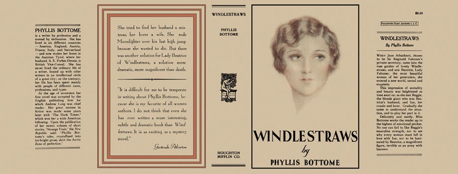 Item #5894 Windlestraws. Phyllis Bottome.