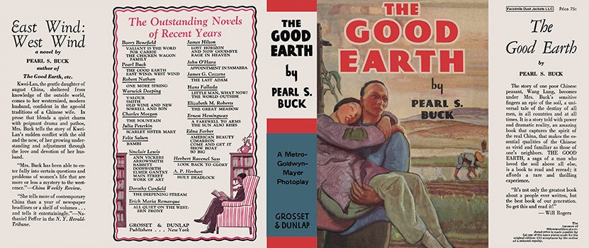 Item #58940 Good Earth, The. Pearl S. Buck