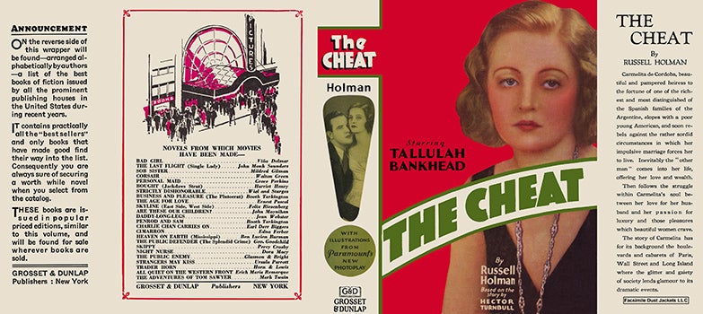 Item #59014 Cheat, The. Russell Holman, Hector Turnbull