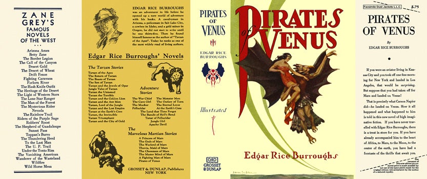 Item #5910 Pirates of Venus. Edgar Rice Burroughs