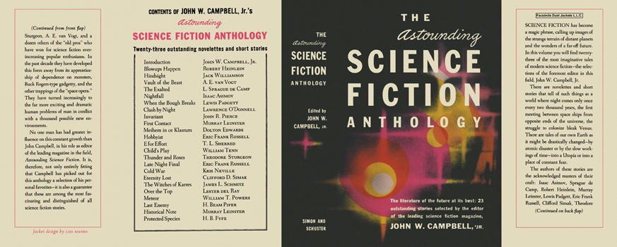 Item #5924 Astounding Science Fiction Anthology, The. John W. Campbell, Jr., Anthology