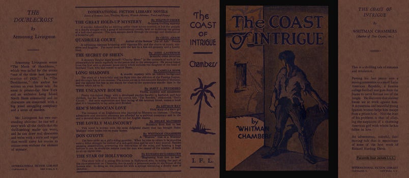 Item #5936 Coast of Intrigue, The. Whitman Chambers