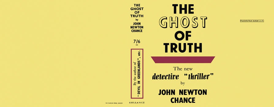 Item #5940 Ghost of Truth, The. John Newton Chance