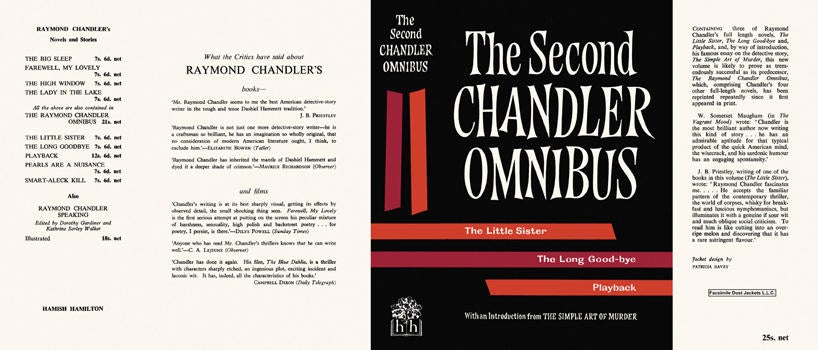 Item #5943 Second Chandler Omnibus, The. Raymond Chandler