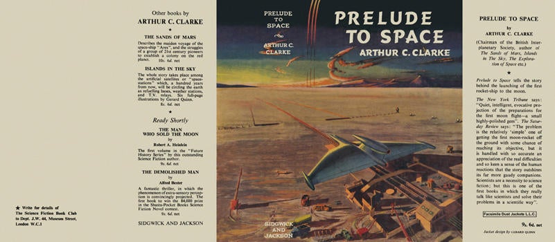 Item #5949 Prelude to Space. Arthur C. Clarke