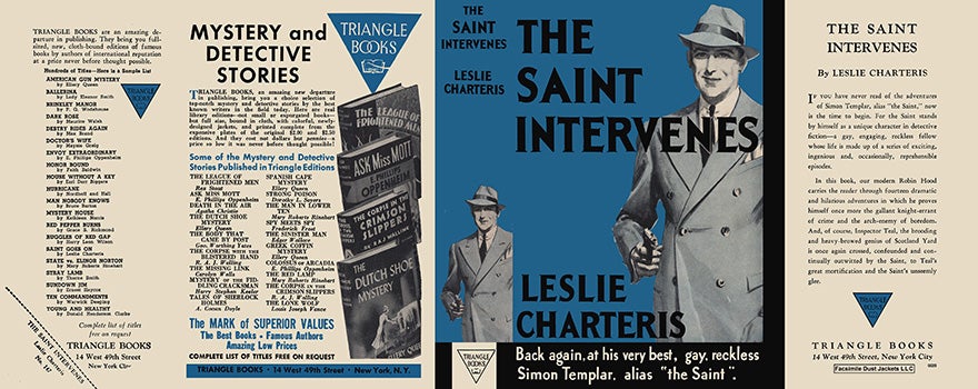 Item #59549 Saint Intervenes, The. Leslie Charteris