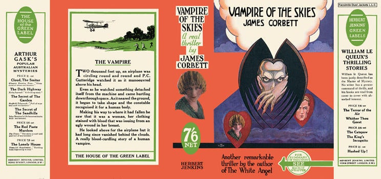 Item #5958 Vampire of the Skies. James Corbett.