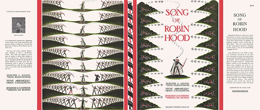 Item #59741 Song of Robin Hood. Anne Malcomson, Grace Castagnetta, Virginia Lee Burton