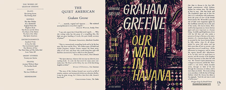 Item #59798 Our Man in Havana. Graham Greene