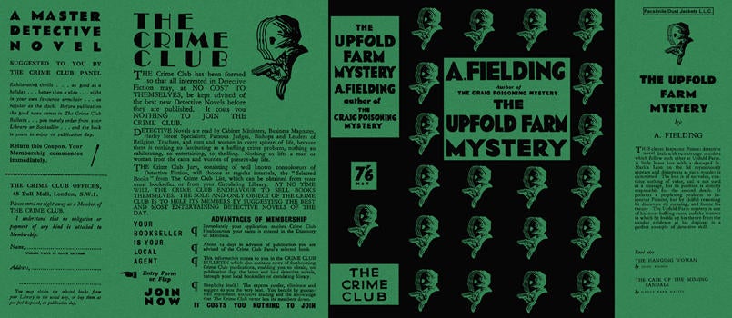 Item #5987 Upfold Farm Mystery, The. A. Fielding.