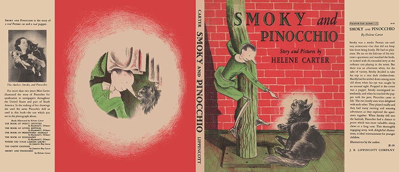Item #59888 Smoky and Pinocchio. Helene Carter