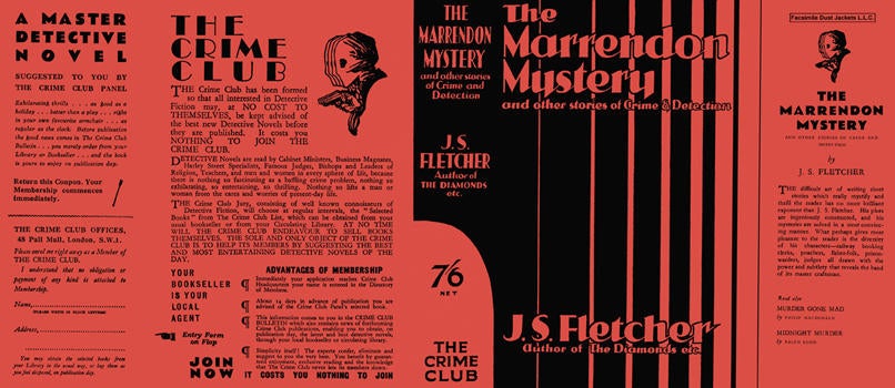 Item #5993 Marrendon Mystery, The. J. S. Fletcher.
