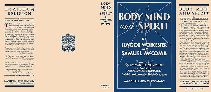 Item #59935 Body, Mind and Spirit. Elwood Worcester, Samuel McComb.