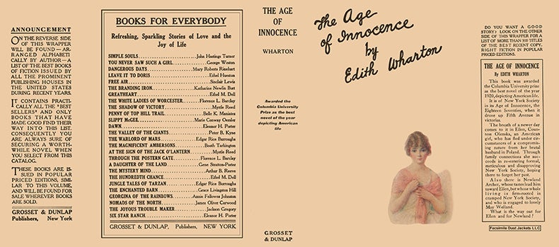 Item #60015 Age of Innocence, The. Edith Wharton.