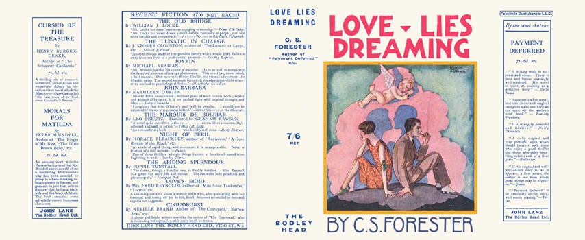 Item #6002 Love Lies Dreaming. C. S. Forester