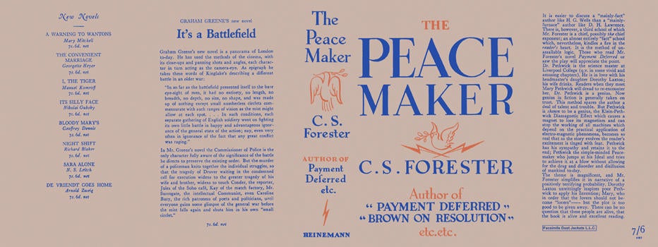 Item #6006 Peace Maker, The. C. S. Forester
