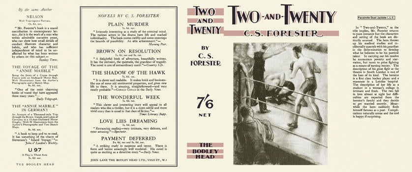 Item #6008 Two and Twenty. C. S. Forester.