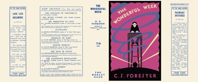 Item #6010 Wonderful Week, The. C. S. Forester