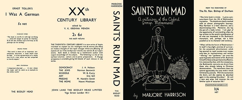 Item #60109 Saints Run Mad. Marjorie Harrison.