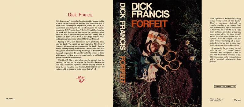 Item #6012 Forfeit. Dick Francis