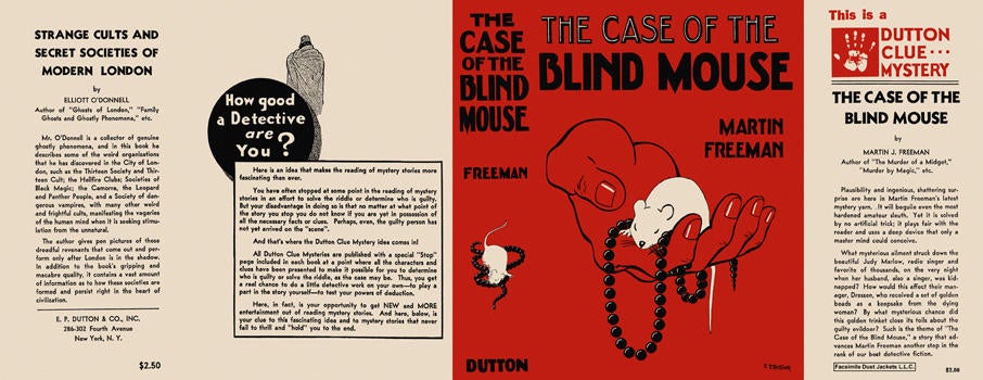 Item #6013 Case of the Blind Mouse, The. Martin Joseph Freeman