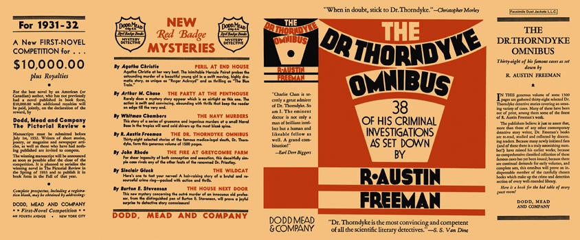 Item #6015 Dr. Thorndyke Omnibus, The. R. Austin Freeman