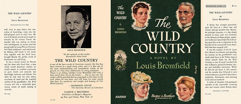 Item #60258 Wild Country, The. Louis Bromfield.