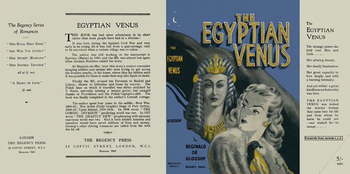 Item #6028 Egyptian Venus. Reginald De Glossop.