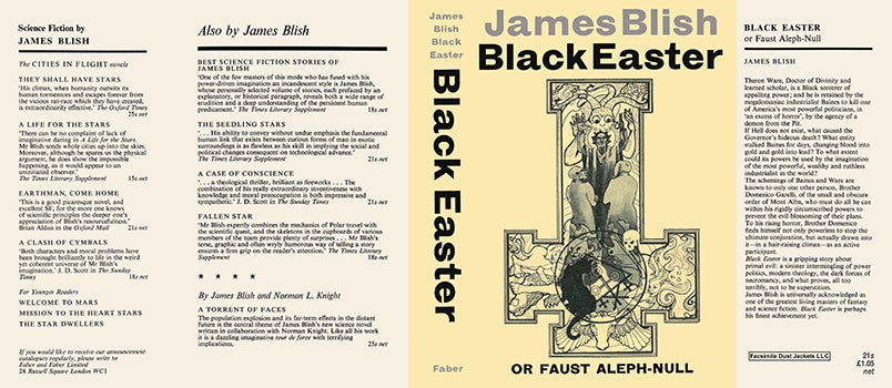 Item #60293 Black Easter. James Blish