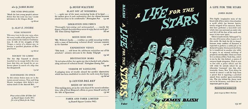Item #60294 Life for the Stars, A. James Blish