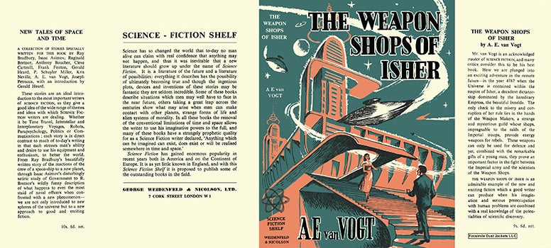 Item #60312 Weapon Shops of Isher, The. A. E. Van Vogt