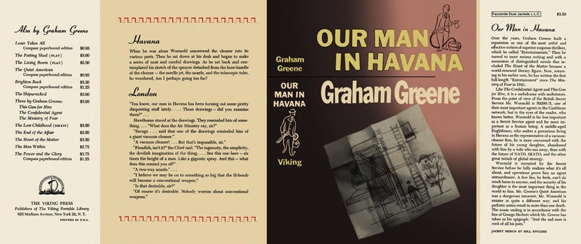 Item #6036 Our Man in Havana. Graham Greene