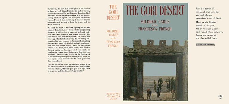Item #60631 Gobi Desert, The. Mildred Cable, Francesca French