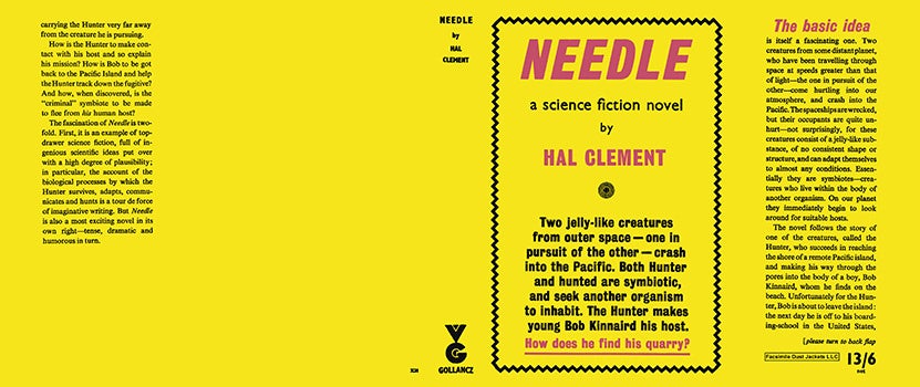 Item #60641 Needle. Hal Clement
