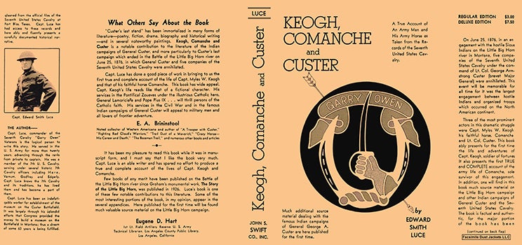 Item #60654 Keogh, Comanche and Custer. Edward Smith Luce