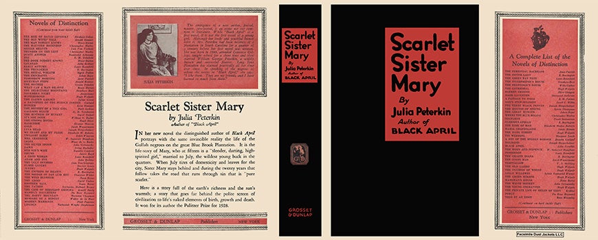 Item #60695 Scarlet Sister Mary. Julia Peterkin