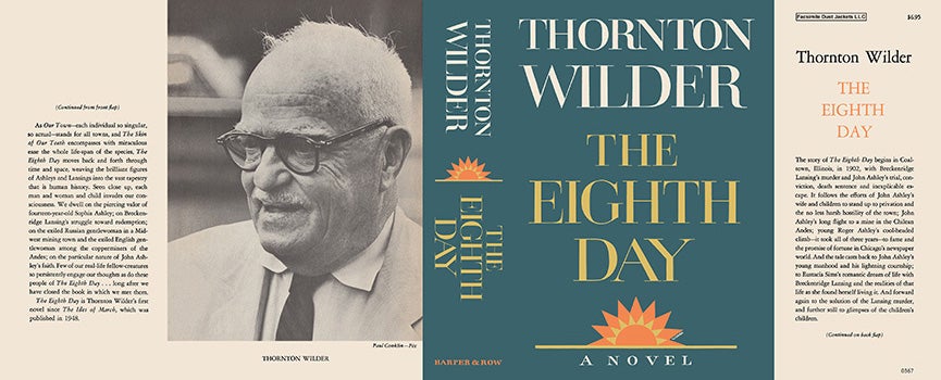 Item #60786 Eighth Day, The. Thornton Wilder