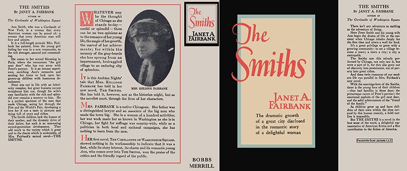 Item #60813 Smiths, The. Janet A. Fairbank