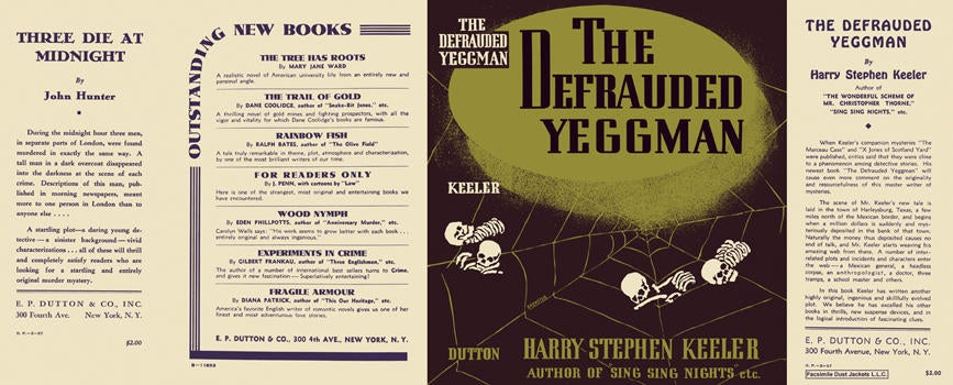 Item #6093 Defrauded Yeggman, The. Harry Stephen Keeler