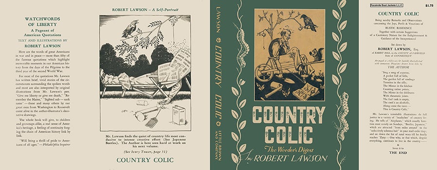Item #6103 Country Colic. Robert Lawson.