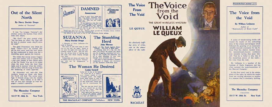 Item #6105 Voice from the Void, The. William Le Queux