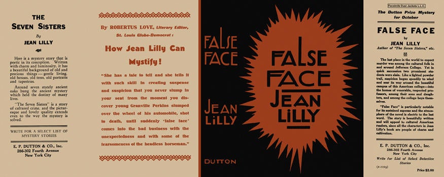 Item #6118 False Face. Jean Lilly