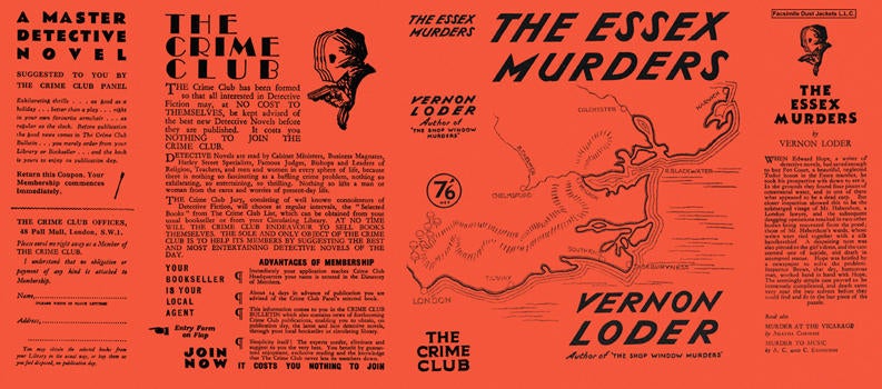 Item #6121 Essex Murders, The. Vernon Loder