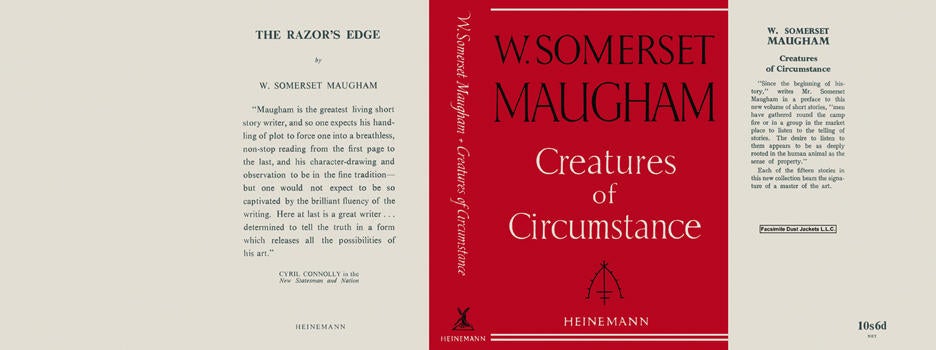 Item #6152 Creatures of Circumstance. W. Somerset Maugham