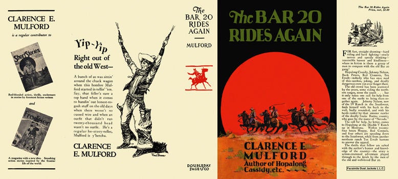 Item #6166 Bar 20 Rides Again, The. Clarence E. Mulford