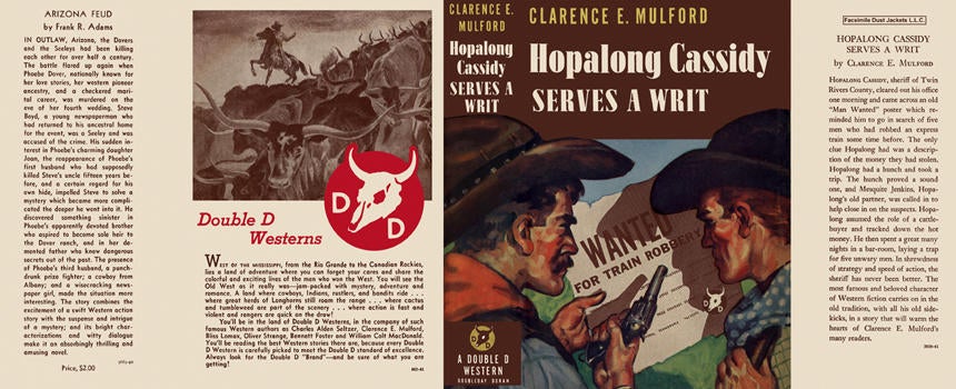 Item #6170 Hopalong Cassidy Serves a Writ. Clarence E. Mulford