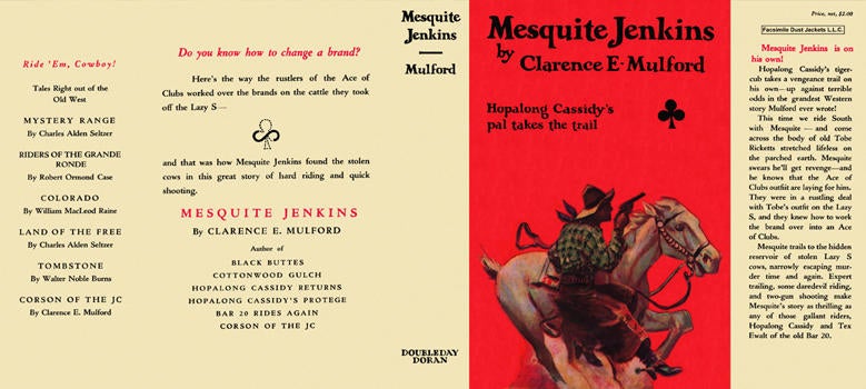 Item #6172 Mesquite Jenkins. Clarence E. Mulford
