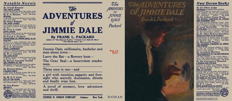 Item #6192 Adventures of Jimmie Dale, The. Frank L. Packard
