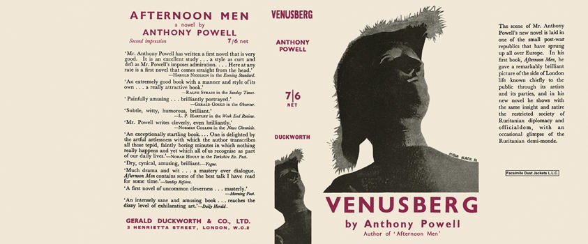 Item #6203 Venusberg. Anthony Powell