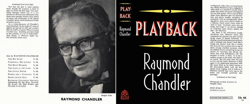 Item #621 Playback. Raymond Chandler